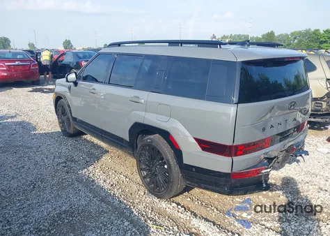 2025 Hyundai Santa Fe Calligraphy from USA, damaged, VIN 5NMP5DGL7SH089706